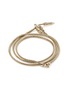 细节 - 点击放大 - JOHN HARDY - Naga 14K Gold Diamond Triple Wrap Chain Bracelet — Size UM