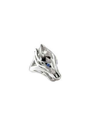 细节 - 点击放大 - JOHN HARDY - Naga Sterling Silver Sapphire Ring — Size 8