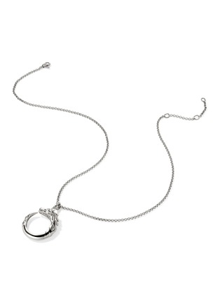 细节 - 点击放大 - JOHN HARDY - Naga Sterling Silver Sapphire Pendant Chain Necklace — Size 16-18