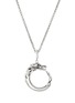 首图 - 点击放大 - JOHN HARDY - Naga Sterling Silver Sapphire Pendant Chain Necklace — Size 16-18