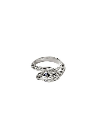 首图 - 点击放大 - JOHN HARDY - Naga Sterling Silver Sapphire Bypass Ring — Size 6