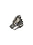 细节 - 点击放大 - JOHN HARDY - Naga 18K Gold Sterling Silver Diamond Sapphire Spinel Ring — Size 7