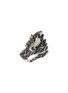 细节 - 点击放大 - JOHN HARDY - Naga 18K Gold Sterling Silver Diamond Sapphire Spinel Ring — Size 9