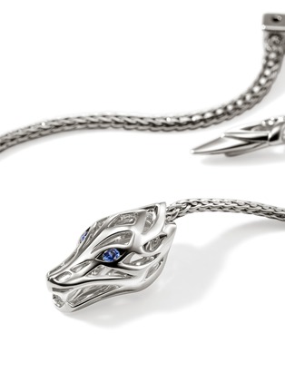 细节 - 点击放大 - JOHN HARDY - Naga Sterling Silver Sapphire Linear Earrings