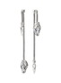 首图 - 点击放大 - JOHN HARDY - Naga Sterling Silver Sapphire Linear Earrings