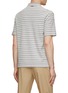 背面 - 点击放大 - ZEGNA - Striped Honeycomb Cotton Polo T-Shirt