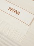 细节 –点击放大 - ZEGNA - Stripes Cotton Beach Towel