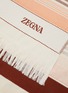 细节 –点击放大 - ZEGNA - Stripes Cotton Beach Towel