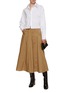 模特儿示范图 - 点击放大 - THE LOOM - Godet Skirt