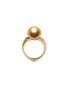 首图 - 点击放大 - JEWELMER - Les Classiques 18K Gold Golden South Sea Pearl Diamond Ring — Size 52