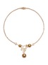 首图 - 点击放大 - JEWELMER - Bollicine 18K Gold Golden South Sea Pearl Diamond Necklace