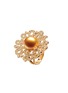 首图 - 点击放大 - JEWELMER - Bollicine 18K Gold Golden South Sea Pearl Diamond Ring — Size 52