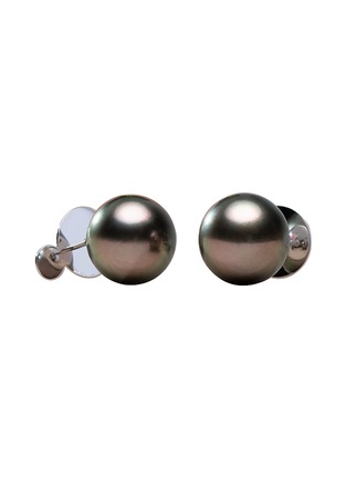 首图 - 点击放大 - JEWELMER - Les Classiques 18K White Gold Tahitian Pearl Earrings