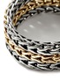  - JOHN HARDY - Classic Chain 18K Gold Sterling Silver Band Ring — Size 9