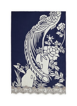 首图 - 点击放大 - JANAVI - Birds Cashmere Scarf