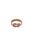 首图 - 点击放大 - JOHN HARDY - Love Knot 14K Rose Gold Chain Ring — Size 7