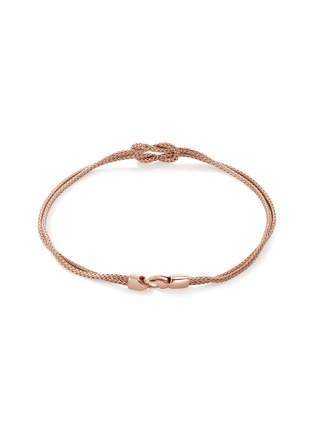 细节 - 点击放大 - JOHN HARDY - Love Knot 14K Rose Gold Double Row Chain Bracelet — Size US