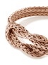  - JOHN HARDY - Love Knot 14K Rose Gold Chain Ring — Size 8