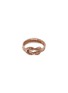 首图 - 点击放大 - JOHN HARDY - Love Knot 14K Rose Gold Chain Ring — Size 8