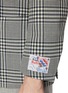  - RING JACKET - Notch Lapel Check Wool Blazer
