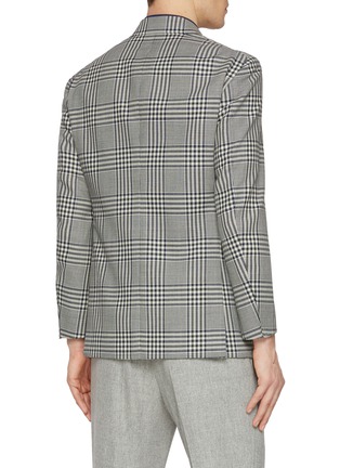 背面 - 点击放大 - RING JACKET - Notch Lapel Check Wool Blazer