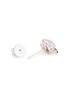细节 - 点击放大 - EMMAR - 18K White Gold Jade Stud Earrings