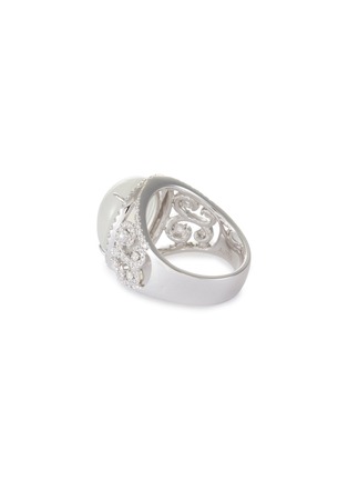 模特儿示范图 - 点击放大 - EMMAR - Jade Diamond 18K White Gold Ring