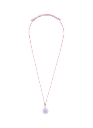 首图 - 点击放大 - EMMAR - Jade Diamond 18K White Gold Cord Necklace