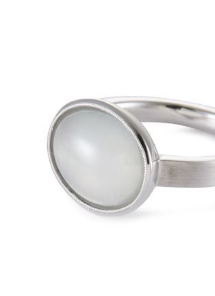 细节 - 点击放大 - EMMAR - Jade 18K White Gold Ring — HK 14.5