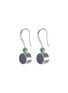 首图 - 点击放大 - EMMAR - Jade 18K White Gold Circle Earrings