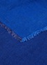 细节 –点击放大 - MAISON DE VACANCES - Crumpled Washed Linen Throw — Cobalt/Indigo