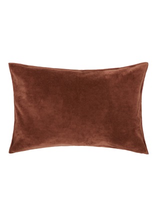 首图 –点击放大 - MAISON DE VACANCES - Vintage Velvet Cushion Case — Argile