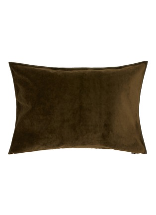 首图 –点击放大 - MAISON DE VACANCES - Vintage Velvet Cushion Case — Khaki