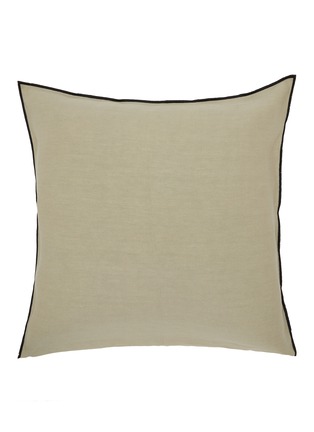 首图 –点击放大 - MAISON DE VACANCES - Stone Washed Linen Cushion Case — Ciment