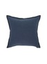 首图 –点击放大 - MAISON DE VACANCES - Stone Washed Linen Cushion Case — Bleu Nuit