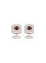 首图 - 点击放大 - TATEOSSIAN - Limited Edition Garnet Rhodium Plated Sterling Silver Cufflinks