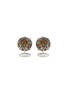 首图 - 点击放大 - TATEOSSIAN - Limited Edition Abalone Shell Ammonite Rhodium Plated Sterling Silver Cufflinks