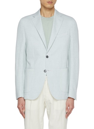 首图 - 点击放大 - EQUIL - Jack Single Breasted Notch Lapel Check Blazer