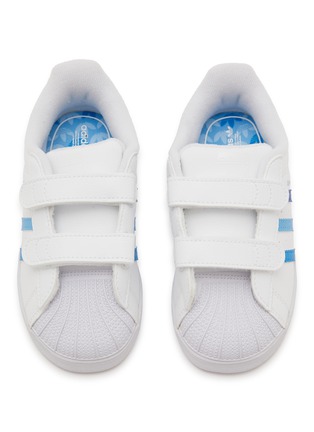 模特儿示范图 - 点击放大 - ADIDAS - Superstar CF I Leather Toddlers Sneakers