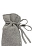细节 -点击放大 - YUYU BOTTLE - Pure Cashmere Hot Water Bottle Set — Stone Grey
