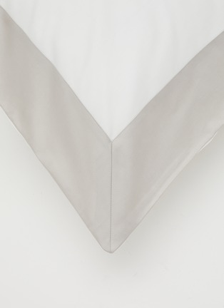 Detail View - 点击放大 - FRETTE - Bold Euro Sham — Milk/Grey Cliff