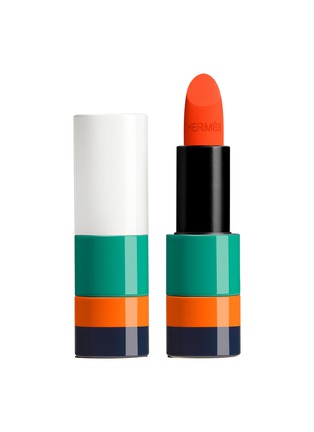 首图 -点击放大 - HERMÈS - Limited Edition Rouge Hermès Matte Lipstick — Orange Néon