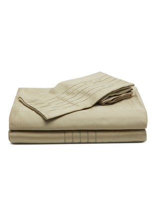 FRETTE | LUSH AJOUR 加大双人床纯棉四件套 — 绿色