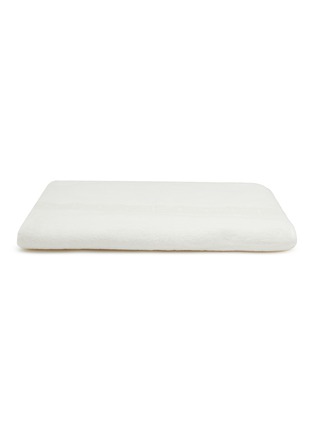 Main View - 点击放大 - FRETTE - Maze Lace Bath Sheet — Milk