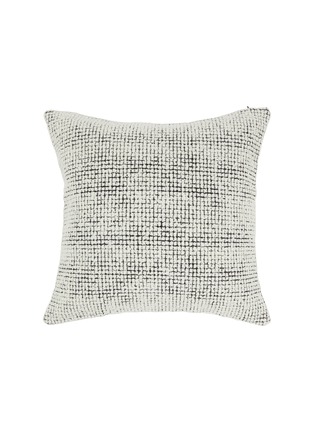 Main View - 点击放大 - FRETTE - Nest Cushion Cover — Nero/Milk