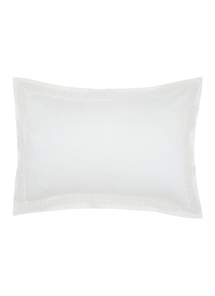 Main View - 点击放大 - FRETTE - Maze Lace Pillowcase — Milk