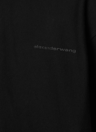  - ALEXANDERWANG - 中性款宽松 LOGO T 恤