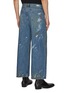 背面 - 点击放大 - HELMUT LANG - Painter Motif Cropped Cotton Wide Leg Jeans