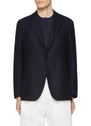 首图 - 点击放大 - LARDINI - Single Breasted Wool Blazer