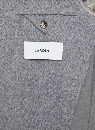  - LARDINI - Single Breasted Wool Cashmere Blazer